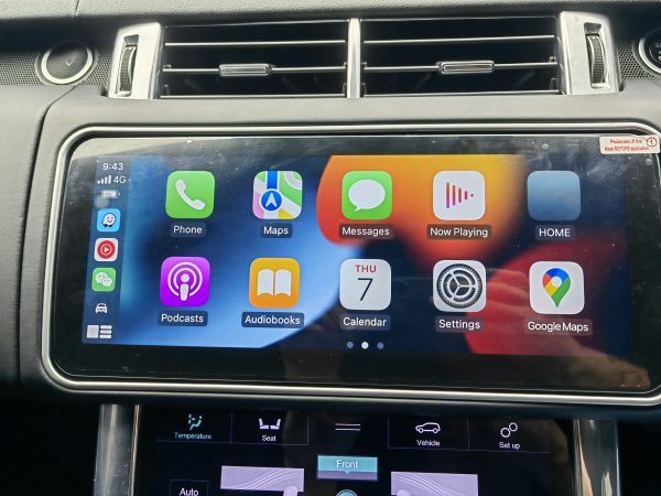 RANGE ROVER ANDROID RETROFIT WITH 360 CAMERA - Image 3