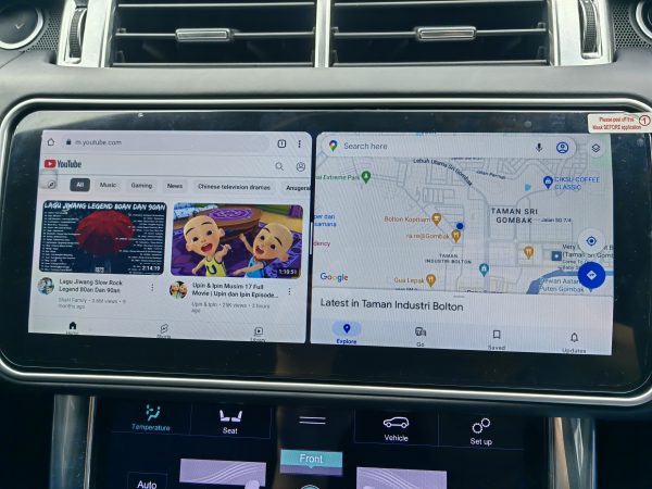 RANGE ROVER ANDROID RETROFIT WITH 360 CAMERA - Image 15