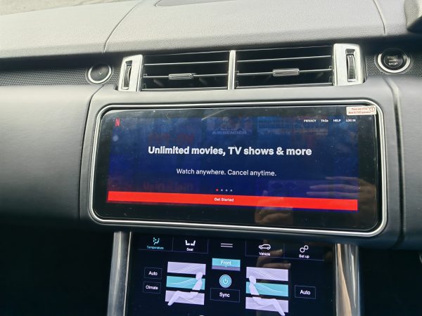 RANGE ROVER ANDROID RETROFIT WITH 360 CAMERA