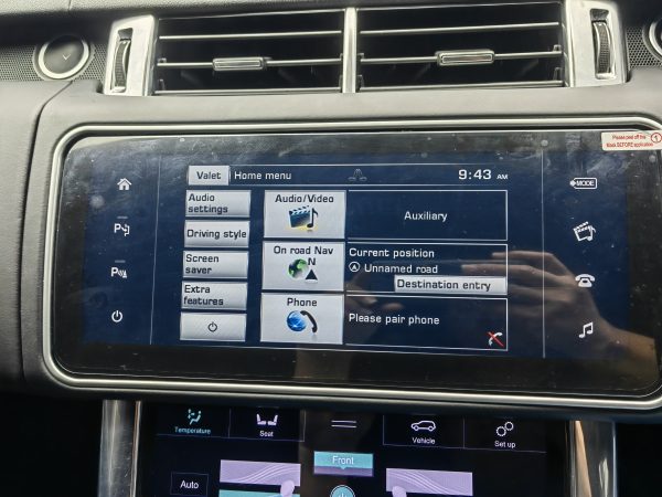 RANGE ROVER ANDROID RETROFIT WITH 360 CAMERA - Image 4